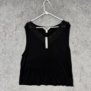 Avenue Body Cami Plus 4X 26/28 Lace Sequin Layering Y2K Dark Fairy Romantic Goth